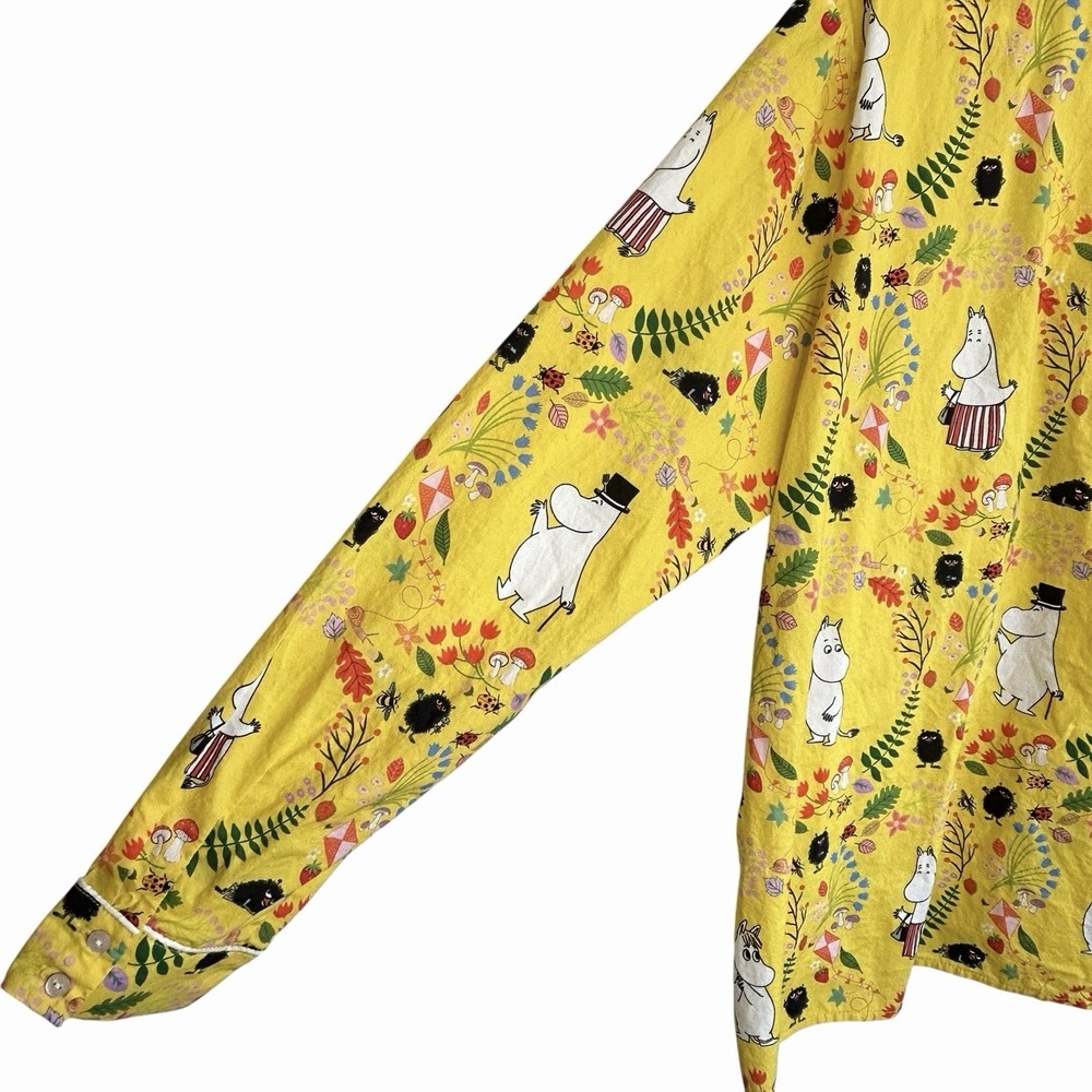 Karen Mabon X Moomin Pajama Set Small Graphic Shirt Pants Whimsical Limited Ed - Picture 9 of 16